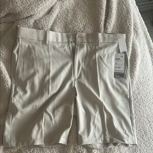 Grand Slam Tan Athletic Shorts Cotton Blend